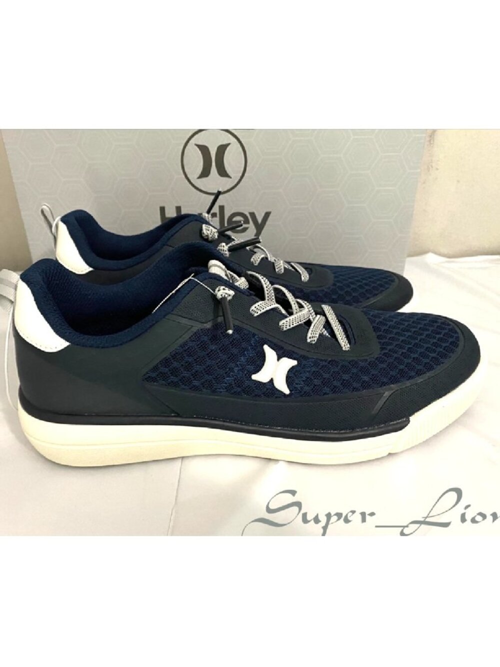 NEW Hurley Men's Exeter Causal Lace-Up Sneaker Shoes